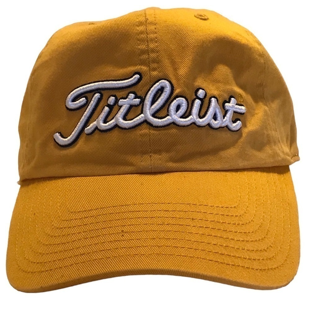 Titleist Fitted Large Golden Golf Cap